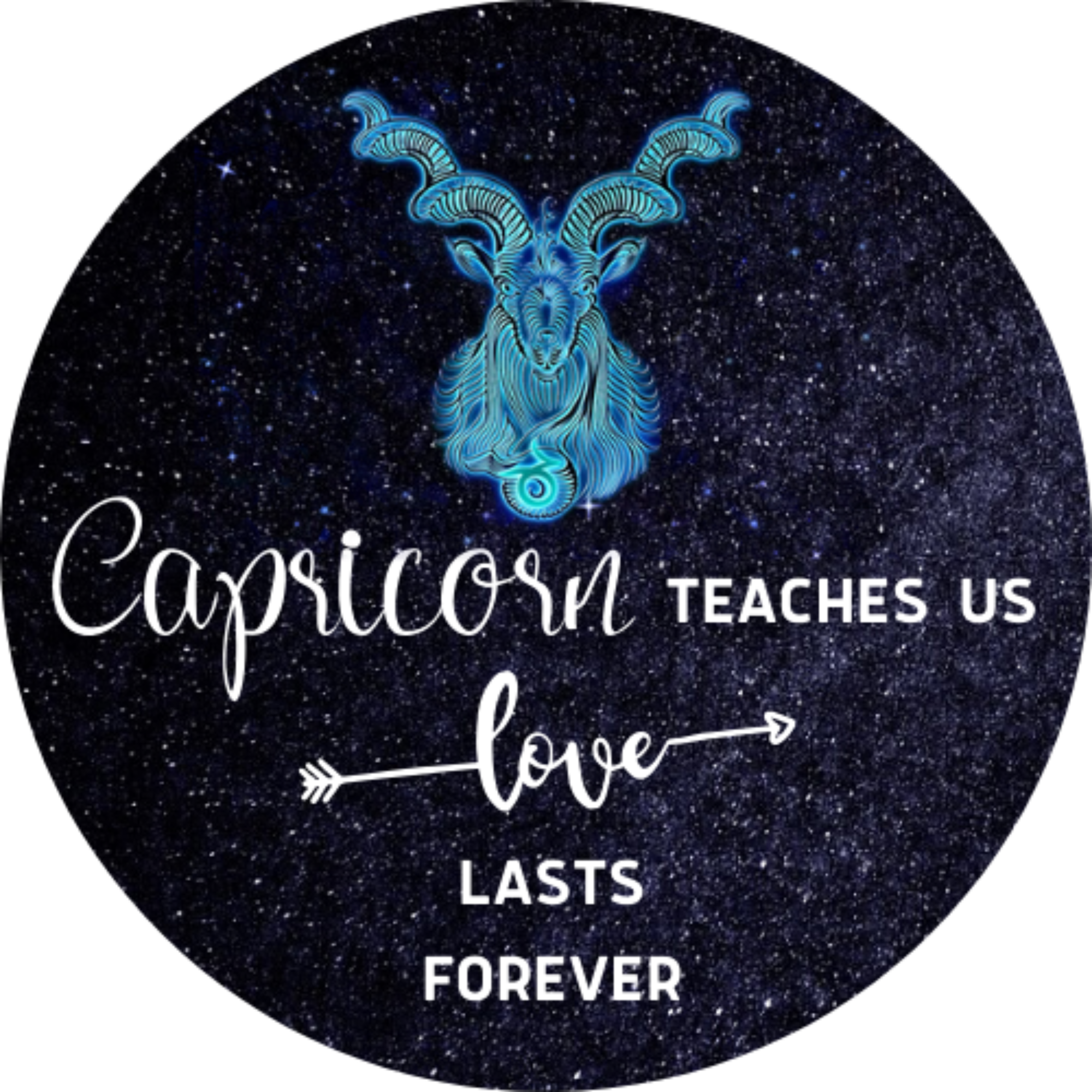 CAPRICORN and LOVE | Personalizable Pendant Necklace