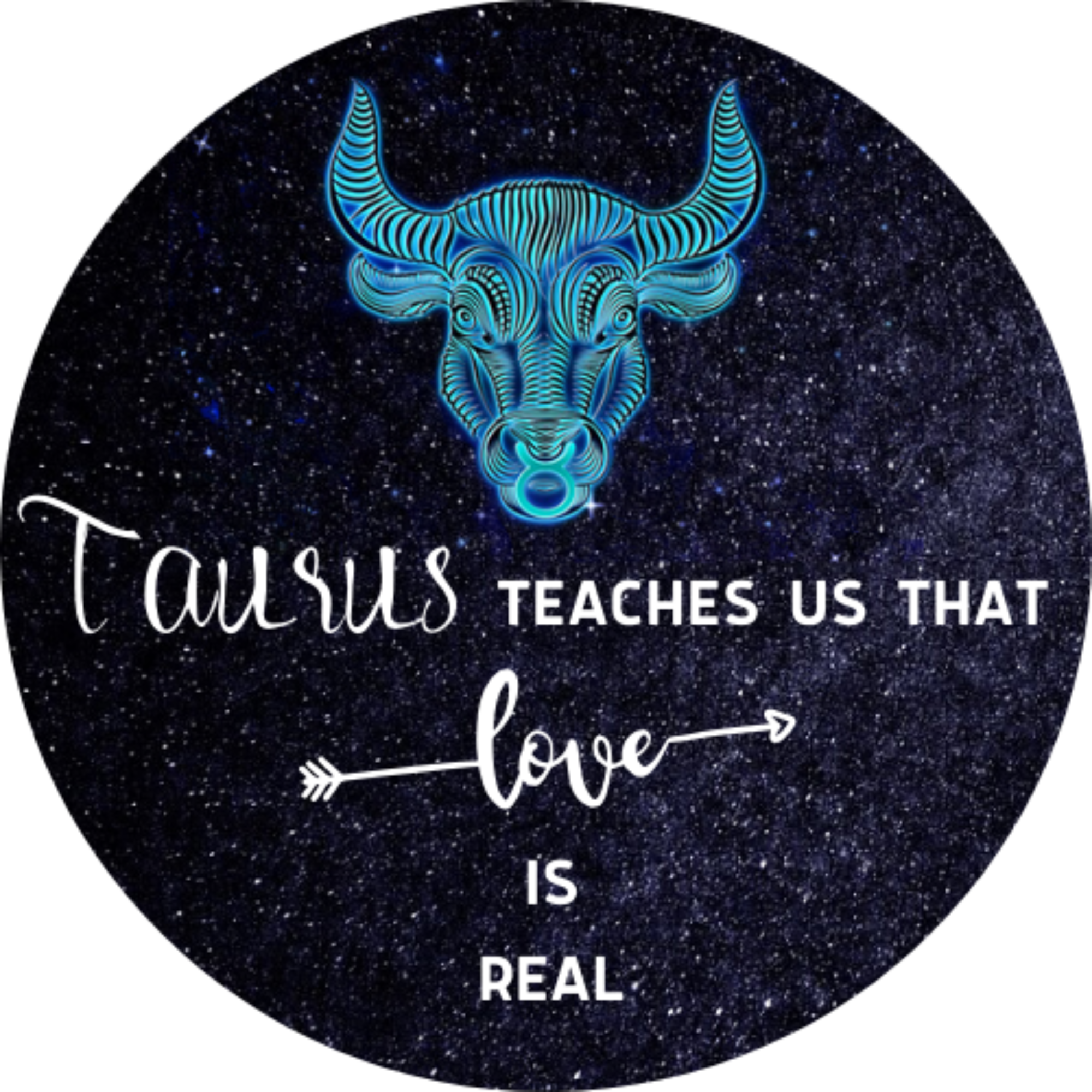 TAURUS and LOVE | Personalizable Pendant Necklace